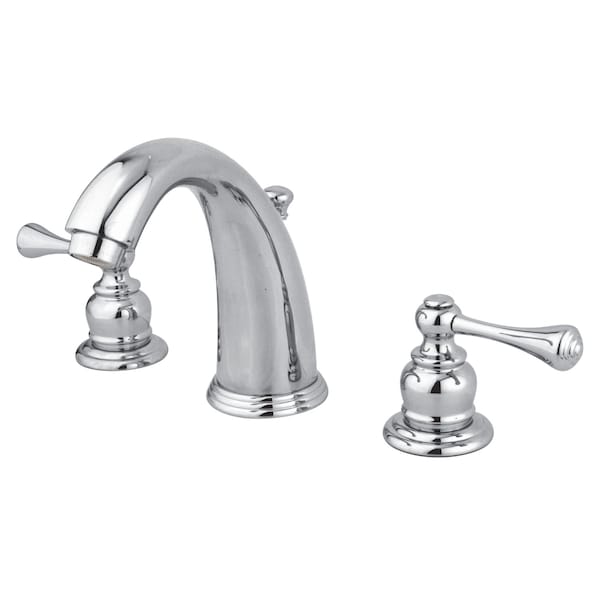 Widespread Bathroom Faucet, Polished Chrome